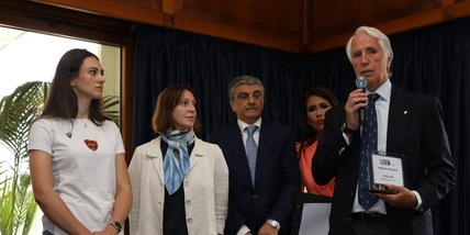 La Roma Volley insignita con il premio USSI 2023