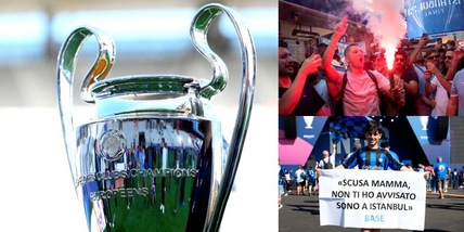 Champions, la coppa dalle grandi orecchie splende nello stadio di Istanbul