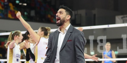 Andrea Mafrici sulla panchina di Soverato