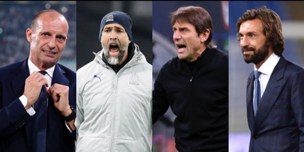Juve, Allegri saldo. Tudor convitato di pietra, Conte parla da Arezzo