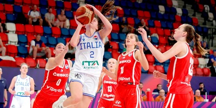 Basket, Europei femminili: Italia ko al debutto con la Repubblica Ceca