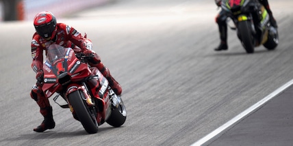 Bagnaia secondo nella Sprint MotoGP al Sachsenring: vince Martin, Marini 4°