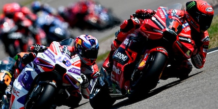 Classifica piloti MotoGP dopo Sachsenring: Martin accorcia su Bagnaia