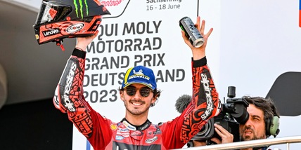 Bagnaia, i complimenti a Martin dopo la battaglia del Sachsenring