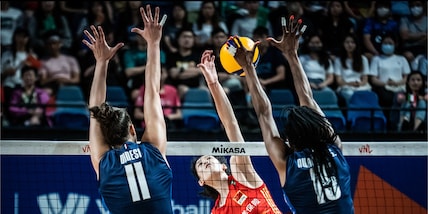 VNL: strepitosa l'Italia: superata la Cina al quinto set