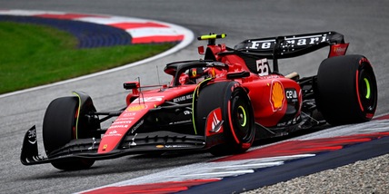 Ferrari, Sainz 3° dietro le Red Bull nella Sprint Austria. Leclerc lontano