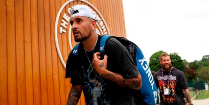 Tennis, Kyrgios si ritira da Wimbledon: l'annuncio sui social