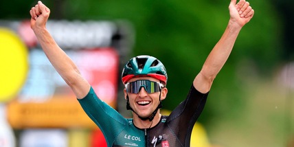Tour de France, Hindley vince la 5ª tappa e si prende la maglia gialla