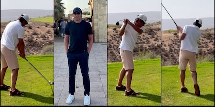 Conte cambia sport: "Golf, sto arrivando"! Video social virale dal Marocco