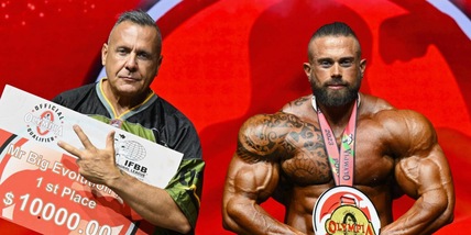 Bodybuilding: Presti per il 3° anno consecutivo a Mr. Olympia