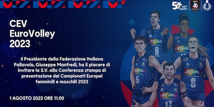 Euro2023: l’1 agosto la presentazione alla stampa