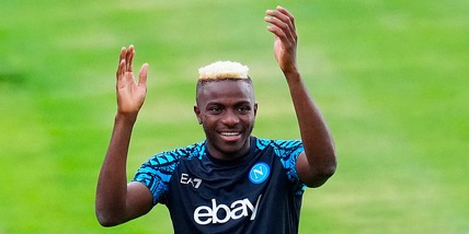 Osimhen, Garcia: “Vuole restare a Napoli, farà una grande stagione”