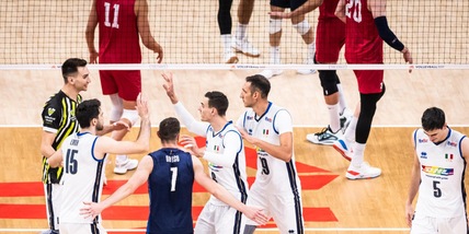 VNL: gli azzurri cedono agli Usa in tre set