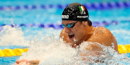 Martinenghi, un argento per tre: secondo a pari merito nei 100 rana