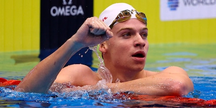 Mondiali nuoto, oro e record europeo per Marchand nei 200 misti