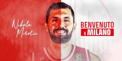 Basket, Mirotic all'Olimpia Milano: ufficiale l'accordo fino al 2026