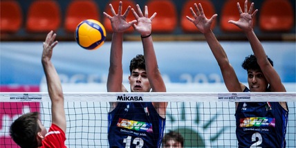Mondiali U 19 M: terza vittoria azzurra, superato il Belgio