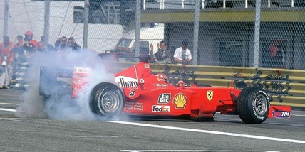 Schumacher, all'asta la Ferrari F2001B: dove, quando e i precedenti