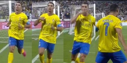 Cristiano Ronaldo rischia l'arresto in Arabia Saudita per questa esultanza