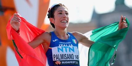 Atletica, bronzo per l'azzurra Palmisano nella marcia