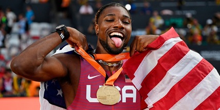 Atletica, Noah Lyles vince la medaglia d'oro nei 100 metri