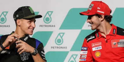 MotoGP, Quartararo esalta Bagnaia: “Ora è come Verstappen”