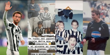 Marchisio nostalgico, l’amore per la Juve sulla parete della cameretta