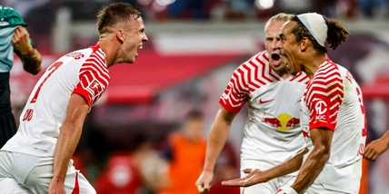 Lipsia, rimonta super nel secondo tempo: 5-1 allo Stoccarda