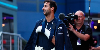 Ricciardo ko, frattura al polso: sostituzione Alphatauri in Olanda