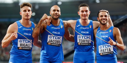 Italia, splendido argento nella staffetta 4x100! Dietro solo agli Usa