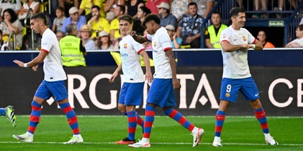 Barcellona, paura e controrimonta: Lewandowski firma il 4-3 al Villarreal