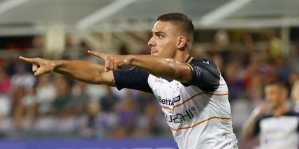 Krstovic si presenta a Lecce: "I miei idoli? Due ex attaccanti della Juve"