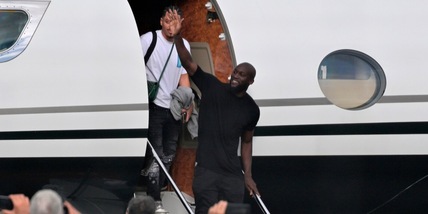 Lukaku alla Roma, Romelu è sbarcato nella Capitale: 5000 tifosi a Ciampino