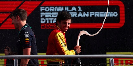 Sainz sorriso Ferrari a Monza: "Il weekend più bello della mia carriera"