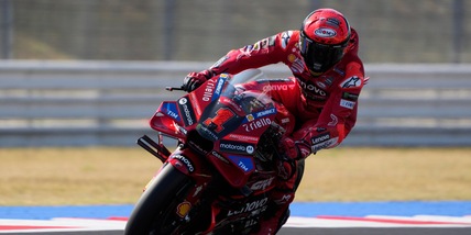 Ducati, Pirro comanda le FP1 di Misano davanti a Marini. Bagnaia 20°