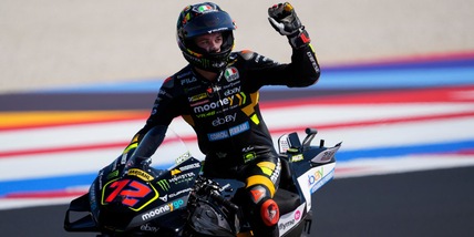 Misano, la Ducati di Bezzecchi record nella Practice. Bagnaia in Q2