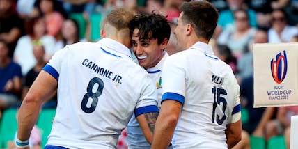 L'Italia parte forte ai Mondiali di rugby: 52-8 alla Namibia