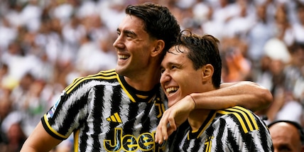 Vlahovic nella storia Juve con la doppietta a Sarri: il dato