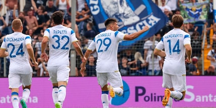 Palermo, squillo Mancuso. Pari Aquilani e Bianco, il Brescia va