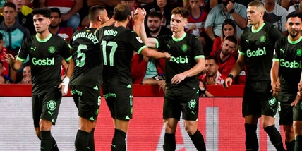 Girona, quarta vittoria di fila e terzo posto: 4-2 in casa del Granada