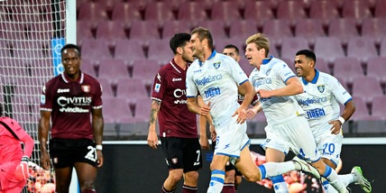 Un buon Frosinone pareggia a Salerno: Barrenechea in campo 90', Soulé 77'