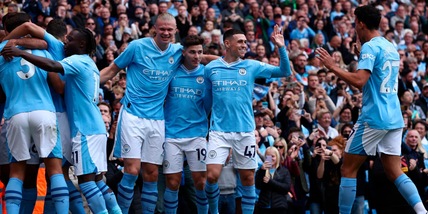 Foden-Haaland, tutto facile per il City. United ok, decide Bruno Fernandes