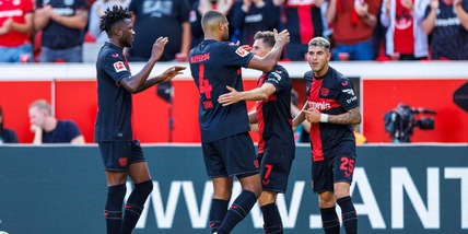 Bundesliga, il Leverkusen vince ancora e aggancia il Bayern in vetta