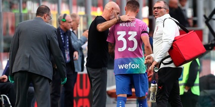 Krunic, l'infortunio preoccupa il Milan: a rischio Juve e Psg