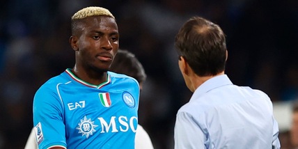 Garcia: "Osimhen ama il Napoli. E doveva tirare lui il rigore!"