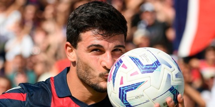 Orsolini: "Tripletta perché lavoro il triplo. Casa Bologna, poi l'Italia"