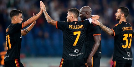 Lukaku-Pellegrini gol, Dybala illumina: la Roma batte il Frosinone di Soulé