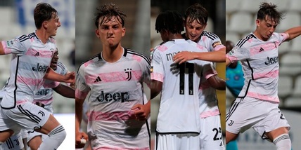 Mancini trascina la Juve Next Gen: tripletta e 5-1 alla Pro Vercelli
