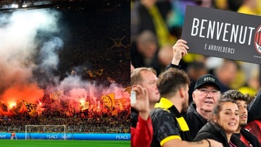 Il muro giallo è un inferno: l'accoglienza del Milan a Dortmund
