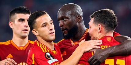 Roma, tutto facile con il Servette: poker con Lukaku, Belotti e Pellegrini